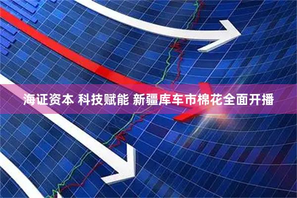 海证资本 科技赋能 新疆库车市棉花全面开播
